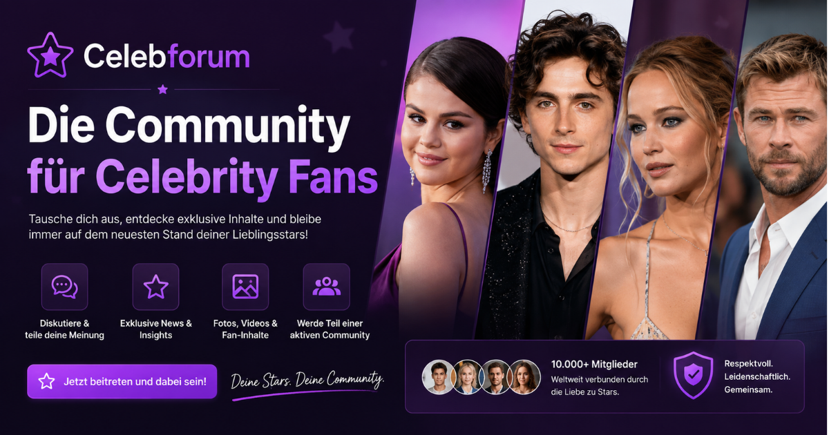 Celebforum: Die Community für Celebrity Fans
