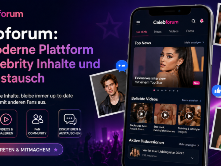 Celebforum: Die moderne Plattform für Celebrity Inhalte und Fan Austausch