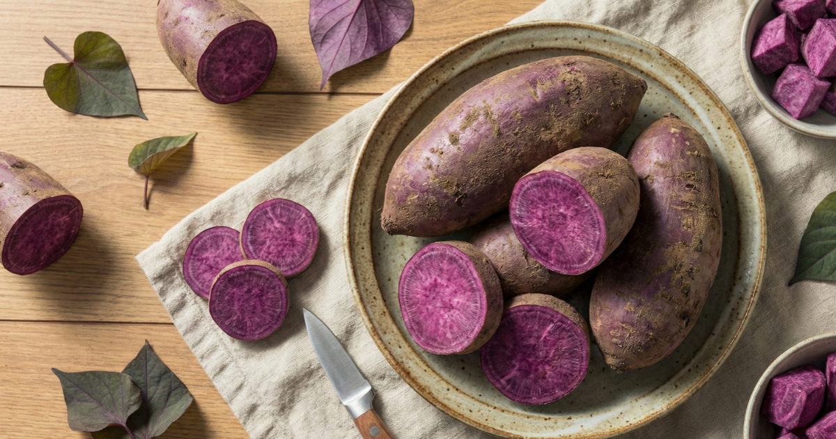 Ube: hoeveel calorieën bevat het?
